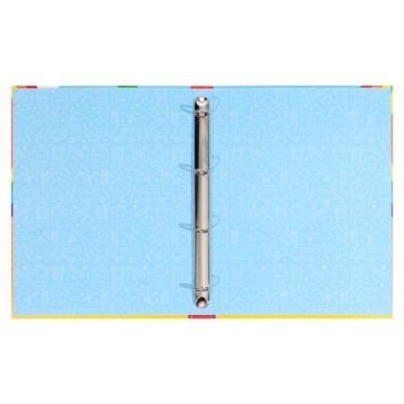 School folder on the rings "Portfolio of a preschooler", without separators, 24.5 x 32 cm.-2