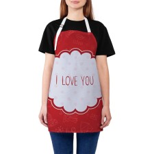 Apron kitchen with a photo print 