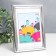Photo frame plastic "Palette" 10x15 cm, silver