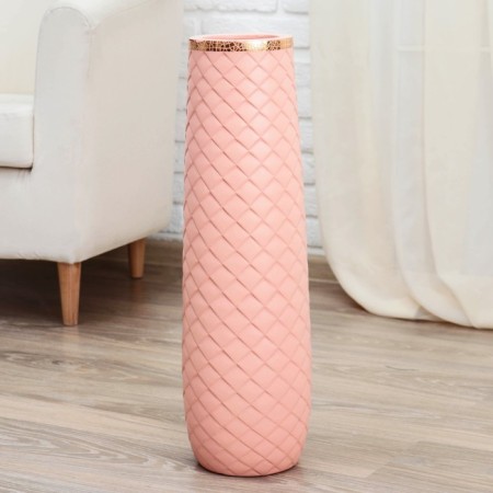 VAZA Keramics Floor "Geometry Lux" Rombics, 14x60 cm, pink