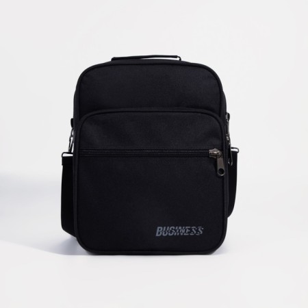 Male bag, luris, black color-1