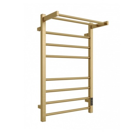 Electric towel "Dvin" FS Plaza Neo, 800x500 mm, dimmer, golden matte-1