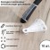 Silicone overlays for shoulders, anti -slip, set 10 pcs, 10 × 2.2 cm, white color
