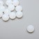 Bead silicone "Round" white d = 1.2 cm