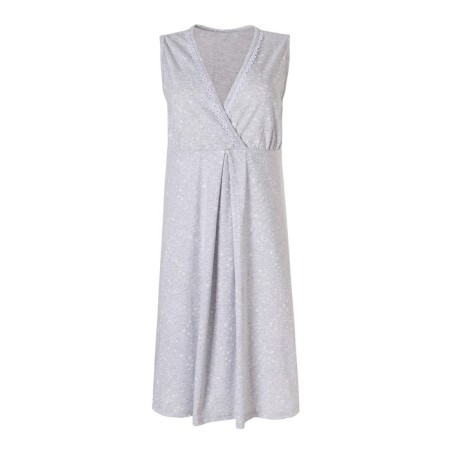 Night shirt female for pregnant women, gray color, size 54-1