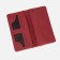 Women's wallet on magnets, red color