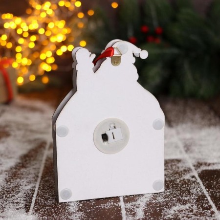 Christmas tree decoration "Santa Claus with a letter" 12x17 cm-2