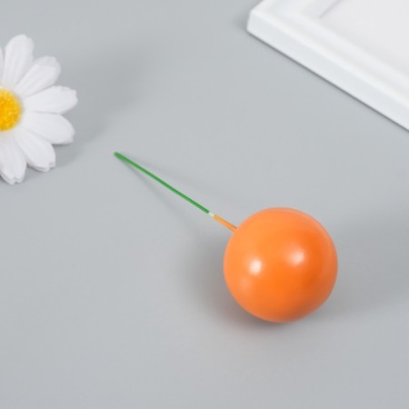 Decor for creativity "Balls Orange" d = 2; 3; 3.5 and 4 cm set 20 pcs-4