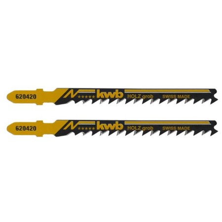 Files for wood on wood KWB T144DP S20, slave. length 75 mm, 2 pcs.