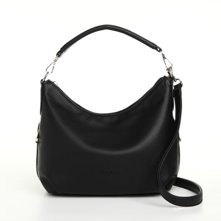 Women's bag with lightning, black color