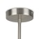 Suspended lamp Freya Fr5253PL-08N Branches, 560x1100 mm, E14, 8x40W, Nickel color