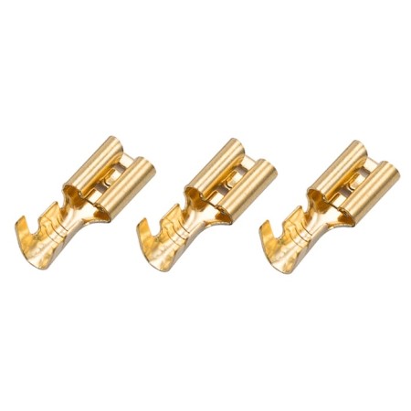 Terminal of a flat nest 5.6 mm 0.75-1.5 mm² (RP-M 1.5- (4.8)), in pack. 10 pcs. Rexant-3