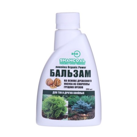 Balm based on wood vinegar for thuja and other conifers, 250 ml