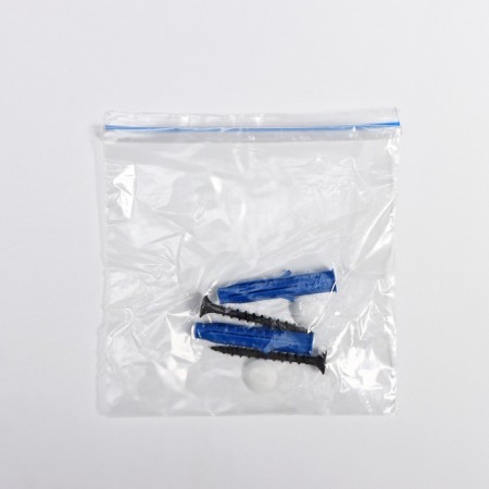 Shelf with hooks "Loft Art", 35 × 10 × 6.5 cm, white color-5