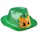 Carnival hat "Dragon", yellow color