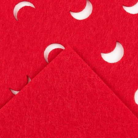 Serving shade "Patterns", 30 × 45 cm, red color-3