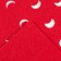 Serving shade "Patterns", 30 × 45 cm, red color
