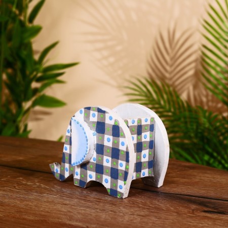 Standing for the handles "Elephant" Albezia 16x8x11 cm-3