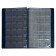 Album for coins 125 x 185 mm Calligrata "Combi" on 138 coins, covering artificial leather, blue