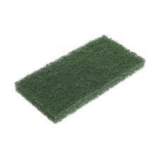 Sponge-pad green, medium stiffness, nylon, 25x12x2 cm