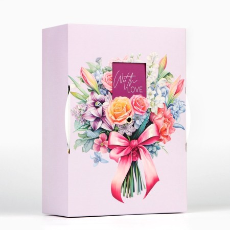 Folding box "Bouquet for you", 21 x 15 x 7 cm-2