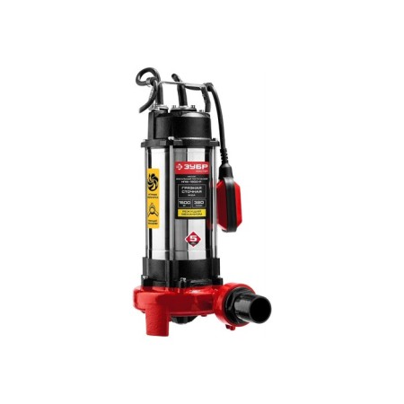 Fecal pump "bison" NPF-1350-r, 1350 W, 385 l/min, pressure 13.5 m, with a cutting mechanism