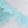 Braid with feathers of a rooster, 10-15 cm, 5 ± 0.5 m, mint color