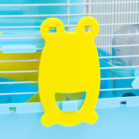 A cage for small rodents "Pijon", with a filling, 27 x 21 x 45 cm, blue-4