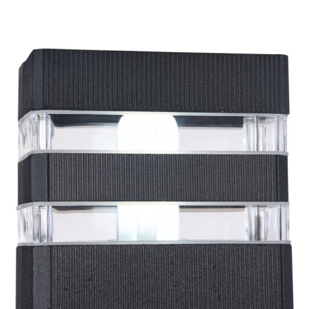 Bra Outdoor O578WL-02B, 2x60W, 10x11x33 cm, e27, black color-4