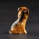 Porcelain figurine "Yorkshire Terrier", 6x4x3 cm