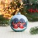 Christmas ball D-10 cm "Two chicks"