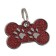 Tarry for engraving "Bone with paws", 3 x 1.5 cm, packing 6 pcs, mix of flowers