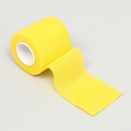 Self -fixed bandage, 5 cm, max. Extensibility 4.5 m, yellow