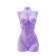Interior candle Pecado BDSM "Women's torso" 850 gr, purple