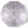 Mechanical “Cage” umbrella, Eponge, 4 additions, 10 spokes, r = 54 cm, color mix