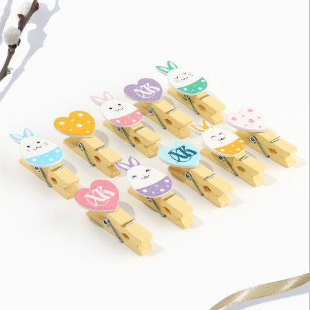 A set of clothespins for decorating the ista "HB", 10 x 12 cm.-3
