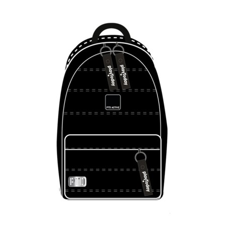 Backpack for girls, size 15x30x40 cm-4
