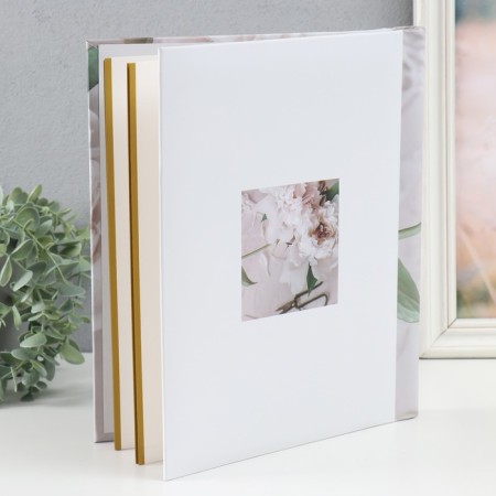 Photo album "Flower" 10 "magnetic" sheets 23x28cm, per-t intra-spiral-1