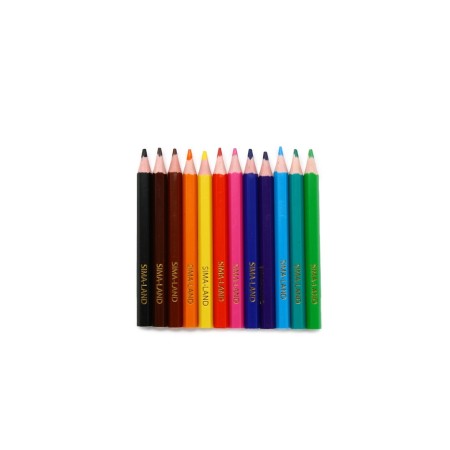 Colored pencils, hexagonal plastic 12 -zv mini artfox "Corgi"-2