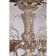 Caprice 6x40W E14, Platinum 65x65x59 cm