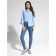 Women's shirt Conte Elegant, size m, color Light Blue
