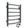 Electric towel "Sanprise" Classic P6, 400x600 mm, right, black