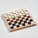 Checkers "Classic", D-3 cm, h-0.9 cm