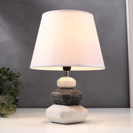 HELP lamp 16447/1WT E14 40W white-black 22x22x32 cm Risalux-1