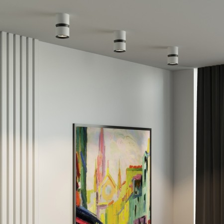 Lamp ceiling Elektrostandard, Kayo Led 12 W, 80x80x130 mm, IP20, white color-1