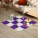 Soft floor universal, 33 × 33 cm, purple color