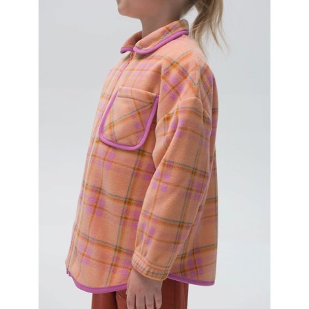 Jacket for girls, height 98 cm, peach color-3