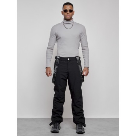 Semi -combinezone ski insulated male winter, size 56, black color