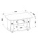 Coffee table "SZH-3", 900 × 560 × 500 mm, color of the sonoma oak