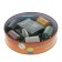 Poker, set for the game (maps 2 decks, chips 120 pcs.), With a face value, 40 x 60 cm